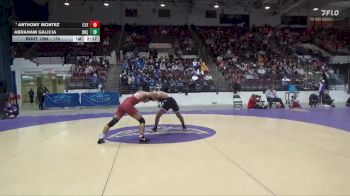 174 lbs Cons. Semi - Anthony Montez, Coe vs Abraham Galicia, University Of Dubuque