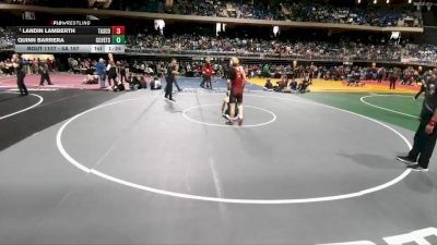 5A 157 lbs Quarterfinal - Landin Lamberth, Amarillo Tascosa vs Quinn Barrera, Corpus Christi Veterans Memorial