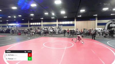 123 lbs Final - Cash McFate, Gold Rush Wr Ac vs Gavin Palace, Grindhouse WC