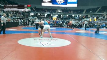 6-7A 235 1st Place Match - Khloe Henshaw, Gulf Shores vs Caroline Cerro, Auburn