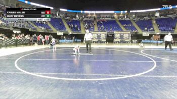 50 lbs Consy 4 - Carlee Miller, Fairfield vs Ruby Meyers, Jefferson-Morgan