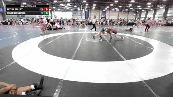 132 lbs Rr Rnd 3 - Tatum Millet, CKWA vs Belle Konopka, Elite NJ Black