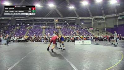 174 lbs Finals (2 Team) - Ben Smith, Harvard vs Guillermo Escobedo, CSU Bakersfield