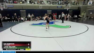 70 lbs Cons. Round 1 - Layne Williams, Middleton Wrestling Club vs Coy Robinson, 208 Badgers