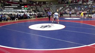 5A 285 lbs 3rd Place Match - Calin Frounfelter, Mountain Home vs Ethan Hurst, Van Buren