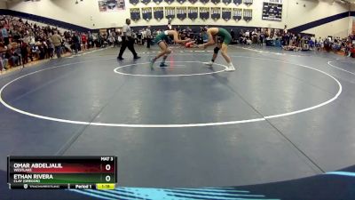 126 lbs Champ. Round 1 - Ethan Rivera, Clay (Oregon) vs Omar Abdeljalil, WestLake