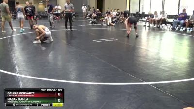 106 lbs Quarterfinal - Hasan Kahla, Wrestling Academy Of Louisiana vs Dennis Gervarve, Crusader Wrestling Club