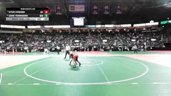 160 lbs Cons. Round 5 - Zane Townsend, MON1 vs Syus Conard, RTLA