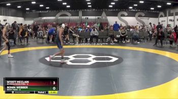 65 lbs 2nd Wrestleback (8 Team) - Ronin Webber, Beast Mode vs Wyatt Mcclain, Olympia/Demolition