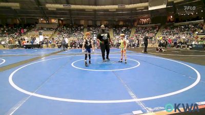 61 lbs Quarterfinal - Halen Bassham, Norman Grappling Club vs Daxon McCarther, Clinton Youth Wrestling