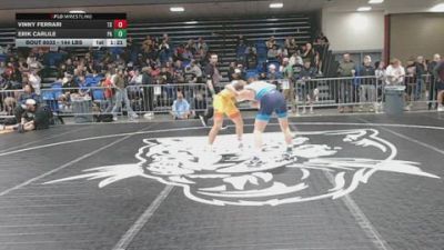144 lbs Round Of 128 - Vinny Ferrari, TX vs Erik Carlile, PA