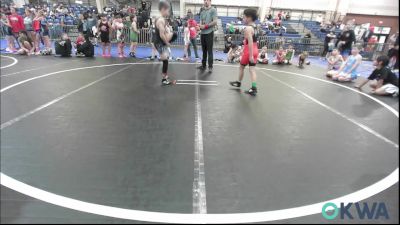 64 lbs Rr Rnd 1 - Wake Johnson, Comanche Takedown Club vs Noah Brooks, Powerhouse Blue