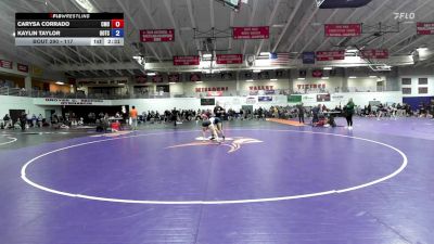 117 lbs Cons. Round 1 - Carysa Corrado, Central Methodist University vs Kaylin Taylor, University Of The Cumberlands