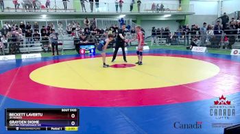 38kg Round 4 - Beckett Lavertu, Jr Huskies vs Grayden Diome, Tritton Performance WC