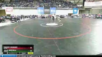 1A 132 lbs Cons. Round 3 - Julio Brizuela, Wapato vs Nahum Vazquez, Blaine