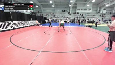 170 lbs Round Of 32 - Paolo Ciatto, CT vs Caleb Neal, VA