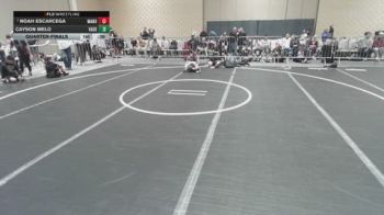 49 lbs Quarterfinal - Noah Escarcega, Manu WC vs Cayson Melo, Vasky Bros