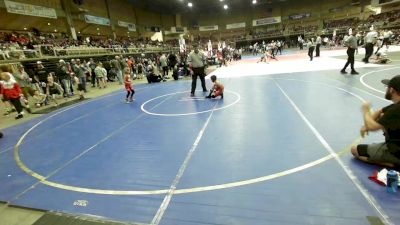 46 lbs Semifinal - Murphy Arnold, Chatfield WC vs Joseph Perez, Bear Cave