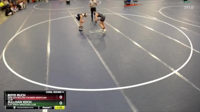 98 lbs Cons. Round 4 - Boyd Ruch, New Ulm Rolling Thunder Wrestling Club vs Sullivan Koch, Flat Earth Wrestling Club