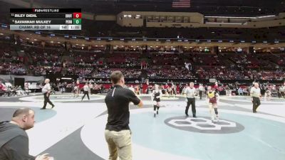 130 lbs Champ. Rd Of 16 - Riley Diehl, Southeast vs Savannah Mulkey, Perrysburg