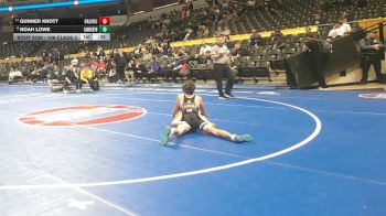 106 Class 3 lbs Cons. Round 2 - Gunner Knott, Pacific vs Noah Lowe, Camdenton