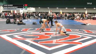 138 lbs Consi Of 64 #2 - Kane Dauber, IL vs Mark Zolotarevsky, CT