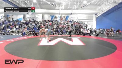 215 lbs Cons. Round 2 - Phoenix Moon, Blue Valley vs Connor Tracy, Olathe West