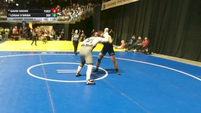 6A 285 lbs Champ. Round 1 - Logan O`Brien, Killeen Shoemaker vs Gavin Gross, Plano West