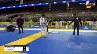 ISAAC RODRIQUEZ vs AHMAD KABALAN 2020 World Master IBJJF Jiu-Jitsu Championship