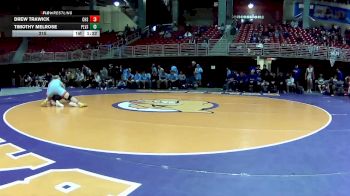 215 lbs Round 2 (4 Team) - Drew Trawick, Crismon High School vs Timothy Melrose, Papillion-LaVista South