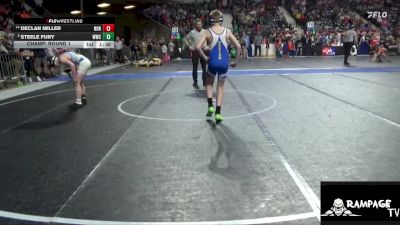 120 lbs Champ. Round 1 - Steele Fury, WWC vs Declan Miller, Norton