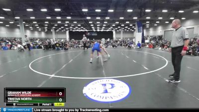 144 lbs Quarterfinal - Tristan North, Wisconsin vs Graham Wilde, Berge Elite Wrestling Academy