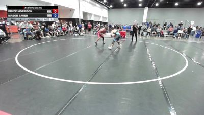 157 lbs Bryce Morrison, Team Michigan Blue vs Mason Bauer, Ohio Gray