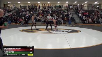 125 lbs Semifinal - Matt Ramos, Purdue vs Davian Guanajuato, SIU Edwardsville