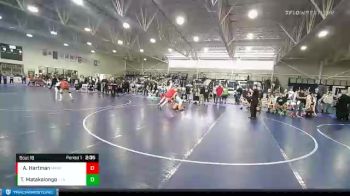 200 lbs Round 1 - Amie Hartman, Mountain Man Wrestling Club vs Tilisa Matakaiongo, Utah