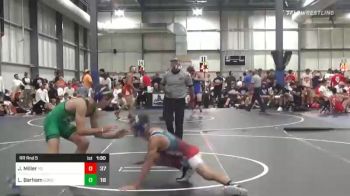 140 lbs Rr Rnd 5 - Jack Miller, Young Guns (IL) vs Luke Barham, G2 Red