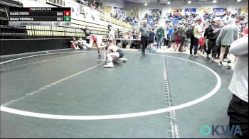 92 lbs Semifinal - Kase Frith, Duncan Demon Wrestling vs Beau Ferrell, Weatherford Youth Wrestling