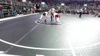 130 lbs Quarterfinal - Cooper Miller, Harrah vs Nolan Igo, Team Owls