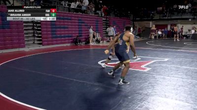 197 lbs Round Of 16 - Jake Allred, Franklin & Marshall vs Ibrahim Ameer, Drexel