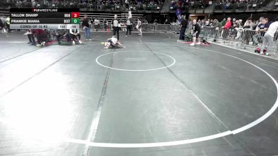 65 lbs Consi Of 16 #2 - Tallon Sharp, Iron Horse vs Frankie Mania, Buxton (NJ)