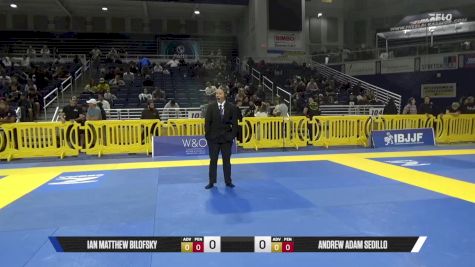 Andrew Adam Sedillo vs Ian Matthew Bilofsky 2025 Pan IBJJF Jiu-Jitsu No-Gi Championship