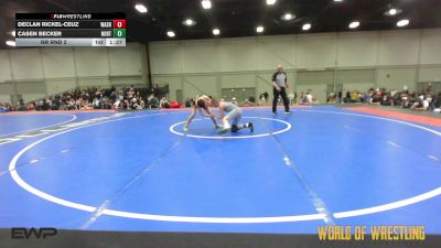 90 lbs Rr Rnd 2 - Declan Rickel-Ceuz, Washington 14U vs Casen Becker, Northern Colorado 14U