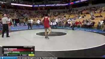 195 lbs Champ. Round 1 - Dane Donigian, Southern Boone vs Kenneth Johnson, Nevada