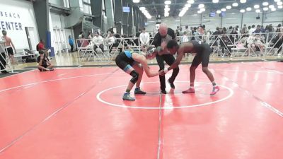 138 lbs Rr Rnd 1 - Donald Bowie, Indiana Outlaws Black - HSB vs Thayne Gourley, Kinzua Wrestling Club - HSB