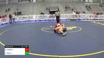 120 lbs Prelims - Ryan Lobato, CA vs Tyler Knox, MA