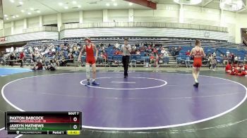 95 lbs Round 3 (6 Team) - Paxton Babcock, Dragon Wrestling Club vs Jaxsyn Mathews, Webo Wrestling Club