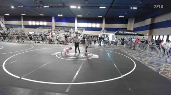 72 lbs Consi Of 8 #2 - Scarlett Baker, Savage House WC vs Mia Montes, Yucaipa Thunder WC