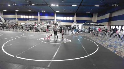 72 lbs Consi Of 8 #2 - Scarlett Baker, Savage House WC vs Mia Montes, Yucaipa Thunder WC