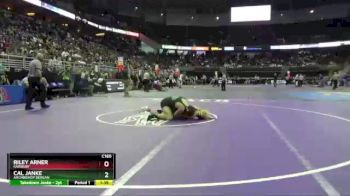 Champ. Round 1 - Riley Arner, Fairbury vs Cal Janke, Archbishop Bergan