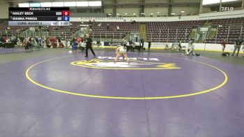 117 lbs Cons. Round 3 - Hailey Beck, New Jersey City University vs Dianna Pineda, Alfred State